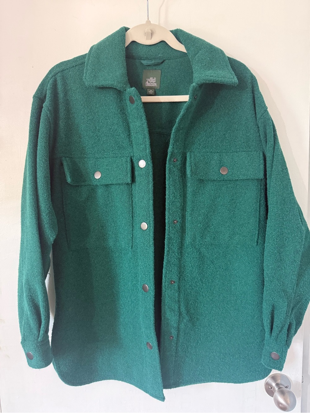 Wild Fable Button-Front Jacket